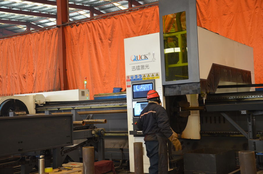 Qingdao KXD Steel Structure Co., Ltd γραμμή παραγωγής του κατασκευαστή