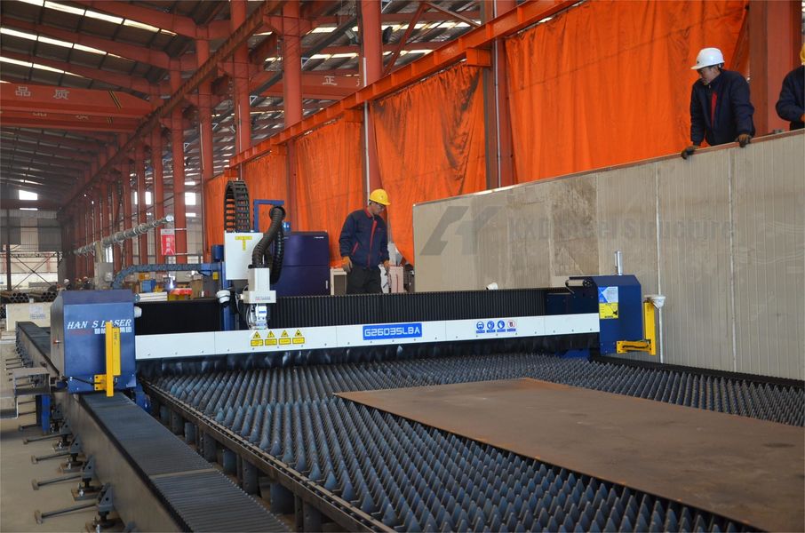 Qingdao KXD Steel Structure Co., Ltd γραμμή παραγωγής του κατασκευαστή
