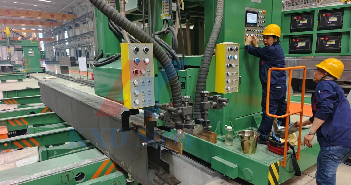 Qingdao KXD Steel Structure Co., Ltd γραμμή παραγωγής του κατασκευαστή
