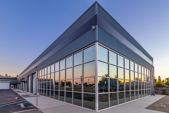 Σιδηροδρομική δομή Χανγκάρ Αντισεισμικό κτίριο μεταλλικής αποθήκης