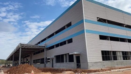 Προσαρμοσμένο βιομηχανικό χάλυβα κτίριο αποθήκη hangar χάλυβα δομή υλικό οικοδόμησης