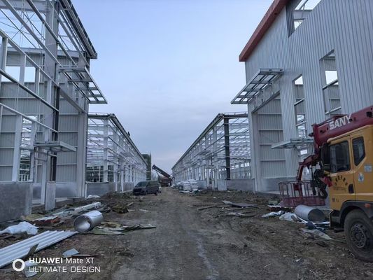 Περιβαλλοντικά φιλικά κτίρια από χάλυβα προμηχανικής κατασκευής για κατοικίες και γεωργικές χρήσεις