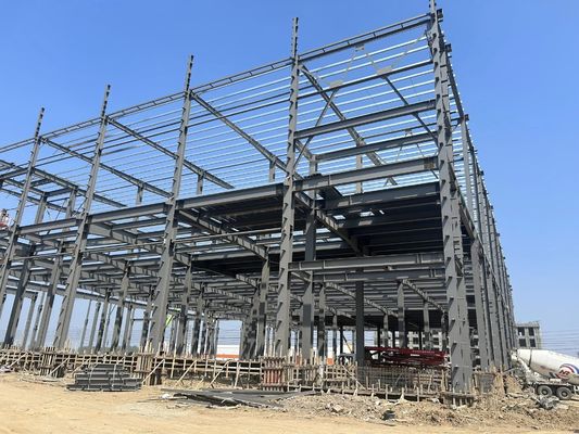 Πίνακας κυματοειδούς χάλυβα Προσυσκευασμένη μεταλλική αποθήκη