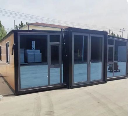 Φλατ πακέτο πολυτελή γραφεία προκατασκευασμένη αποθήκευση κοντέινερ σπίτια 2 ορόφους 2 υπνοδωμάτια κινητά