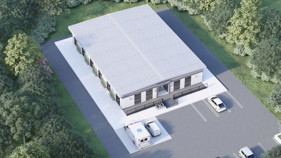 Γαλβανισμένη μεταλλική προκατασκευασμένη ελαφριά χαλύβδινη κατασκευή για σχολικά, οικιστικά και νοσοκομειακά κτίρια