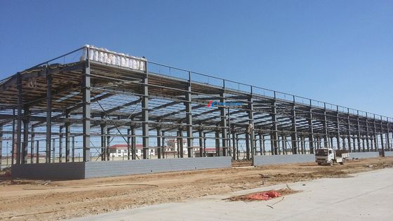 Q355B Διαρθρωτικό ατσάλινο πλαίσιο για βιομηχανικά κτίρια αποθηκών
