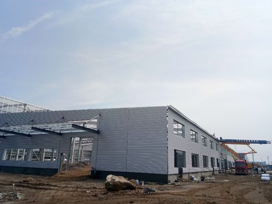 Προσαρμοσμένα Κτίρια από Ατσάλινη Δομή με Πλαίσια από Χάλυβα Διατομής Η