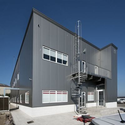 Εμπορικό Προκατασκευασμένο Κτίριο Γραφείων από Ατσάλινο Σκελετό