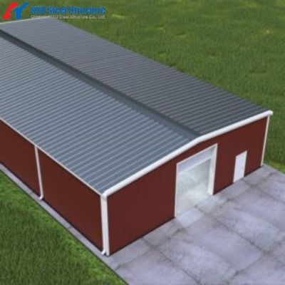 Αδιάβροχο Προκατασκευασμένο Κτίριο Εργοστασίου με Στήλη από Χάλυβα σε Σχήμα Η για Πώληση