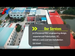 ASTM Προσυσκευασμένα βιομηχανικά κτίρια από χάλυβα Εργαστήριο Κατασκευές μετάλλων Αποθήκη